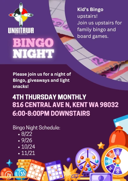 Bingo Nights - 4th Thursdays